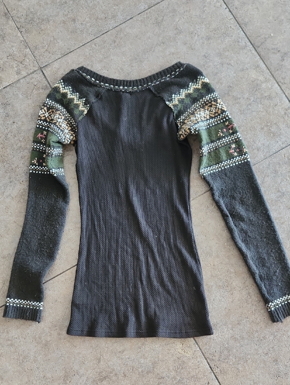 We The Free..Waffle Knit Top - Picture 3 of 9